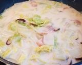 簡単コトコト白菜ミルクスープ作り方4写真