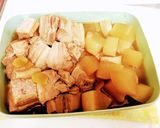 作り置きメニュー 白だしであっさり豚角煮作り方7写真