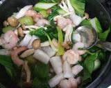 チンゲン菜のあったか豆乳煮作り方3写真