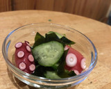 たこときゅうりとわかめの酢の物作り方9写真