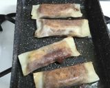 スィートポテト＆あんこの春巻き揚げ♪作り方5写真