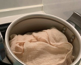 圧力鍋、中す使用の栗おこわ(お赤飯)作り方10写真