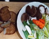 小田原（薩摩）揚と野菜の炒め物作り方1写真