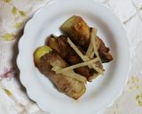 冬瓜の豚肉巻き作り方6写真
