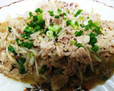 ご飯が進む！豚ともやしの味噌と醤油炒め作り方3写真