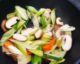小田原（薩摩）揚と野菜の炒め物作り方4写真