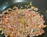 ベーコン＆ツナのボロネーゼ【コンビニ飯】作り方3写真