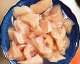 全てレンジ胸肉なすキムチ炒め青椒肉絲風作り方8写真