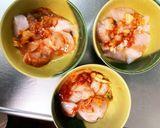 全てレンジ胸肉なすキムチ炒め青椒肉絲風作り方13写真