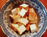 レンジでパパッと★厚揚げの味噌ダレ★作り方1写真