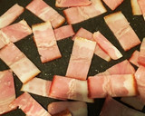 簡単 和風ほうれん草とベーコンの玉子とじ作り方6写真