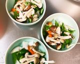 レンジ甘味噌回鍋肉味豚こま大根青椒肉絲風作り方10写真