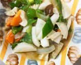 レンジ甘味噌回鍋肉味豚こま大根青椒肉絲風作り方13写真