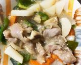 レンジ甘味噌回鍋肉味豚こま大根青椒肉絲風作り方14写真