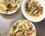 レンジ甘味噌回鍋肉味豚こま大根青椒肉絲風作り方15写真