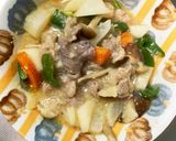 レンジ甘味噌回鍋肉味豚こま大根青椒肉絲風作り方16写真