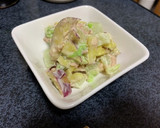 白菜とさつまいもとツナのマヨ和え作り方3写真