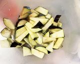 全てレンジ豚こま簡単和風麻婆豆腐&茄子作り方5写真