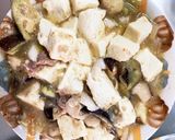 全てレンジ豚こま簡単和風麻婆豆腐&茄子作り方17写真