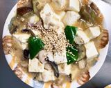 全てレンジ豚こま簡単和風麻婆豆腐&茄子作り方21写真