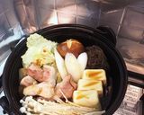鶏すき焼きで絶品!ひきずり鍋作り方3写真