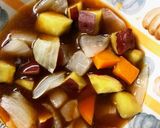 レンジ根菜肉なしあんかけラーメン味サラダ作り方10写真