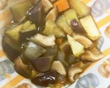 レンジ根菜肉なしあんかけラーメン味サラダ作り方12写真