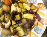 レンジ根菜肉なしあんかけラーメン味サラダ作り方16写真
