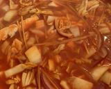 簡単！白菜と蒸し鶏のヘルシートマトパスタ作り方5写真