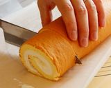 ふわふわ「外巻きロールケーキ」作り方30写真