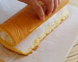 ふわふわ「外巻きロールケーキ」作り方28写真
