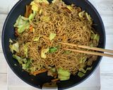 椎茸粉で美味しい焼きそば♪作り方5写真