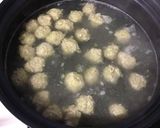 カレー風味の肉団子鍋作り方2写真