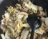 白菜の和風クリーム煮作り方5写真