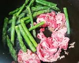 お弁当★牛肉とアスパラ中華炒め★作り方3写真