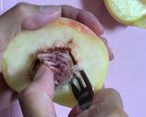 桃の切り方作り方6写真