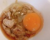 鍋いらず、鶏チャーシューの卵とじうどん作り方2写真