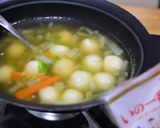 体あたたまる♬じゃがいももちのスープ★作り方10写真