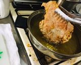 行列ができる鶏料理の名店風もも一枚揚げ作り方15写真