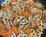 れんこんとごぼうと人参のきんぴら♪作り方5写真