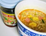カップラーメンアレンジ☆トムヤムクン味作り方3写真