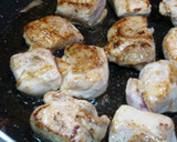 鶏肉とねぎのクリーム煮・おとな風作り方3写真