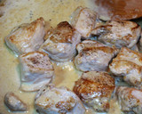 鶏肉とねぎのクリーム煮・おとな風作り方4写真
