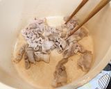 根菜たっぷりピリ辛鍋作り方3写真