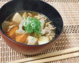 根菜たっぷりピリ辛鍋作り方6写真