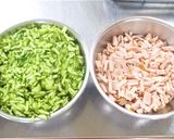 煮物だけじゃない！ひじきのマリネ　給食作り方3写真