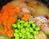白玉粉と白米で　簡単　おこわ風ごはん♡作り方2写真