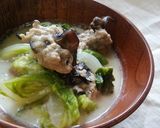 黒きくらげの肉団子豆乳スープ作り方14写真