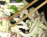 新竹米粉(250g入り)で焼きビーフン作り方5写真