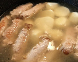 白だし(ヤマサ昆布つゆ白だし) 肉巻煮物作り方5写真